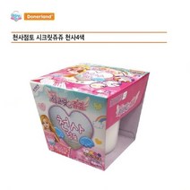 (희수마케팅) 천사점토 시크리쥬쥬 4색 컬러슬라임 라인클레이, 쿠팡 본상품선택