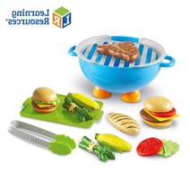 18개월 소꿉놀이세트 바베큐그릴 햄버거 돌봄 심리치료 유아장난감 상황극
