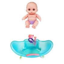 물나오는 목욕놀이 장난감 인형 목욕시키기 아기교육교구 조카선물 유아원