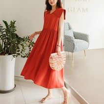 그녀희제 샌드 카라 나시 원피스