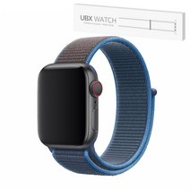 애플워치 호환 8 SE 7 6 5 스포츠 루프 나일론 스트랩 42 44 45 mm, 27.서퍼블루