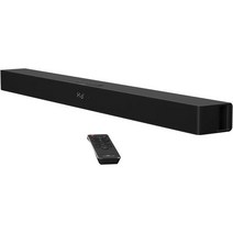 TV용 LARKSOUND 사운드바 35인치 TV 스피커 서라운드 사운드 시스템 BluetoothHDMI ARC광학AUXUSB 연결이 있는 70W 벽걸이형, 단일모델명/품번