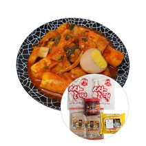 [무료배송]부산 이가네 떡볶이 밀키트 3대천왕 무떡볶이, 옵션A