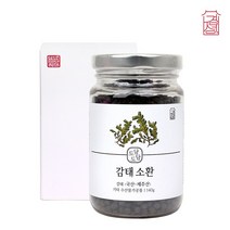 경성건강원 감태 감태환 제주감태 후코이단 폴리페놀 요오드 알긴산 플로로탄닌 칼륨 식이섬유 감태효능 멜라토닌 음식 해조류, 2병, 140g