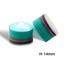 전자점수판 점수판 축구작전판 일본 오리지널 KAMUI 클리어 큐 팁 당구 풀 14mm SS/S/M/H 스누커 콜렌 11mm M/MH 액세서리, SS-14mm 3