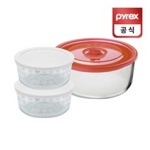 [파이렉스] 코렐 하트 이지씰 원형 용기 화이트 3050ml, 상세 설명 참조