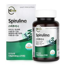 엔플러스 스피루리나 504mg X 270정(백화점 입점상품), 1, 270정, 1개
