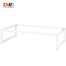 도리퍼니처 디올30각 1200 철제 프레임 (3가지 색상) / 카페 커피숍 식당 가게 쇼파 낮은 좌탁 다리, 화이트