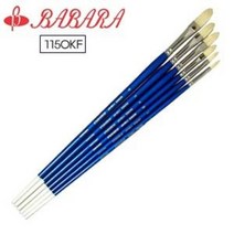 바바라 1150KF 유화붓 아크릴붓 돈모 필버트붓 낱개 / 옵션선택, 6호