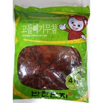 반찬단지 양념고들빼기무침 4kg, 1개