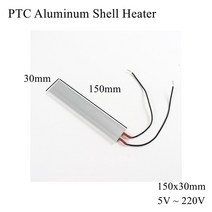 산업용 열풍기 공업용 150x30mm 12V PTC 알루미늄 쉘 히터 일정한 온도 조절기 서미스터 세라믹 공기 난방, 01 150x30mm_15 220V 170C