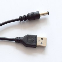 5.5파이 USB 전원잭 케이블 (80cm/DC5V용), 1개