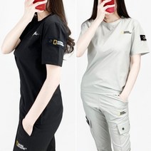 내셔널지오그래 반팔 아노락 세트