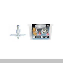 코브라 앙카 석고앙카 나일론토글 054TE M6중 100개입 피스 볼트 못 DIY 수리 부품, 단일 수량