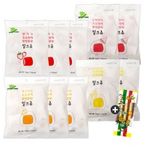 하오리위안 밀크츄(4가지맛) 총10봉+맛기차콘 1봉, 70g, 10봉