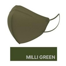 늘푸른 톤업 컬러마스크 대형 새부리형 마스크 30매 (1BOX) C형 C타입 마스크 대량주문 관공서 회사 학교 칼라마스크 국가대표 마스크 귀편한 칼국수끈 마스크, 소형, MILLI GREEN