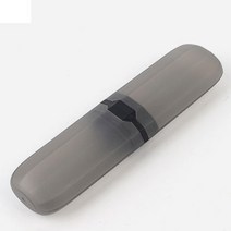 휴대용 모던 칫솔 케이스 4종 학교 회사 사무실 여행용 통, 검정