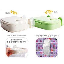 하bii_음식물쓰레기 집들이선물 가정용 처리 청소용품 쓰레통 냄새차단 휴지통 악취♥taught, ♥taught화이트