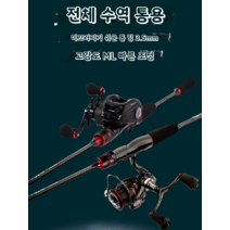 찌낚시대 쭈갑로드 낚시용품 애자 해양 지깅대, 2.7mML빠른조정+L막대스트레이트핸들