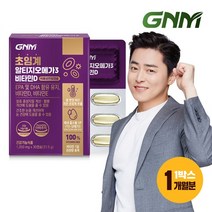 GNM자연의품격 GNM 초임계 알티지오메가3 비타민D 1박스 (총 1개월분), 1, 없음/없음/없음