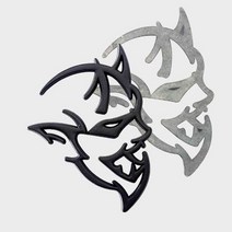 MDG4173 도깨비 엠블럼 블랙 컬러 자동차 오토바이 셀프 DIY 차엠블럼/금장엠블럼/알파벳스티커/자동차엠블럼종류