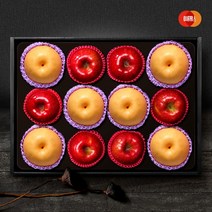 [이룸팜스] [1월18일 오전10시까지 주문시 명절전배송]명품사과.배 혼합세트2호 6kg(, 상세 설명 참조