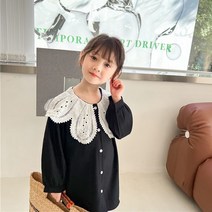 레이스 꽃잎카라 원피스 R5319