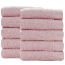 송월타월 블랙라벨 수건 180g 40수 코마사, 연분홍, 10개입