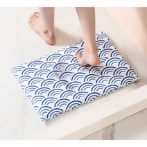 자취필수템 빨아쓰는 규조토 발매트 3세대 구조토 규토 명품 욕실 발매트 화장실 호텔 캠핑, 52x32cm, 02.B