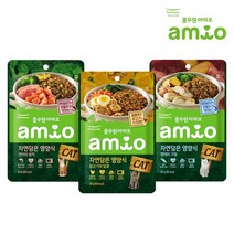 풀무원아미오 습식사료 자연담은 영양식 캣 50g 3종 택 1, 닭고기와 달걀