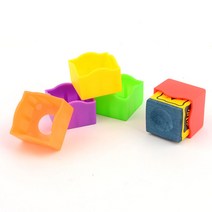 심플 디자인 컬러 초크케이스 (초크미포함), 색상랜덤