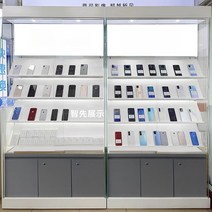 핸드폰진열장 휴대폰 진열대 진열품 맞춤제작가구 매대 매장 디스플레이 거치대, 9. 회색 1000x300x2200
