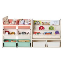 한샘 샘키즈 장난감정리함 & 전면책장 870, J형 메이플,코랄，메이플,코랄(J)