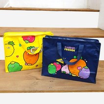 당근 타포린 쇼핑백 중