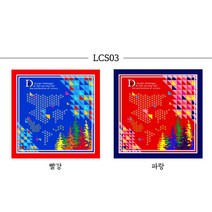 콘도라 등산 스카프 손수건 산악회 국산순면 아웃도어 두건 스포츠 인쇄, LCS03 빨강