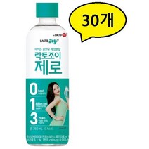 락토조이 제로 워터, 350ml, 30개