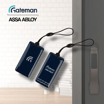 게이트맨카드키 도어락 아파트 현관 RF 카드키 GATEMAN, 삼성카드키 부착형(블랙)