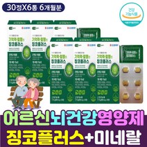 70대 80대 뇌 혈행 개선 머리 영양제 징코 은행잎추출 징코 식물성 레시틴 티로신 나이아신 니아신 할머니 할아버지 선물 석류 농축 분말 가루 흑마늘 비타민 미네랄 자연 폴리페놀
