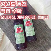 강원도 홍천 개복숭아엑기스 오미자액기스 돌배효소 750ml, 개복숭아엑기스_750ml
