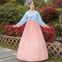 하객 예쁜 피로연 신부 한복 드레스 금박 한복 전통한복 빅사이즈 화이트 스몰웨딩