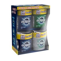 Eclipse - 이클립스 바틀 버라이어티 껌 60개입 4팩