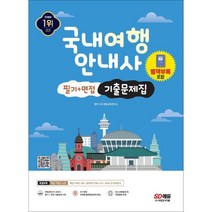 2023 국내여행안내사 필기+면접 기출문제집, 시대고시기획 시대교육