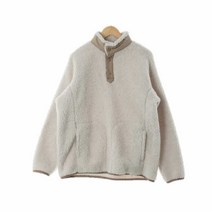 유니클로 베이지 후리스똑딱이아노락 남자 XL [ ] 3205