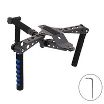DSLR Rig Movie Kit 범용 다기능 핸드 헬드 짐벌 DSLR 영화 제작 시스템 숄더 마운트 안정기 카메라 홀더, 협력사