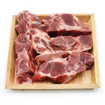 거성푸드 돼지등뼈 원료육 생식 애견간식 (컷팅) 1kg