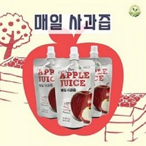 어린이용 사과즙 스파우트 1개 건강한 무농약 무설탕