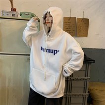QIANSU 가을겨울신상 여성레터링프린트 후드 티셔츠 루즈핏캐주얼