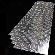 알루미늄체크판 체크철판 무늬철판 체크플레이트 바닥, 1000mmx600mmx2mm, 1개
