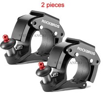 자전거 전자 벨 크락션 합금 MTB 바이크 경적 링 사운드 알람 안전 사이클링 22.222.8mm 핸들 바 통화 액세서리, 2 pieces