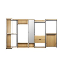 [까사미아] 더로브)코너형NA-2750(G＋E＋B＋I＋H), 더로브-코너형NA-2750-G+E+B+I+H-